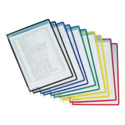 Pockets for Tarifold metal A4 color op10