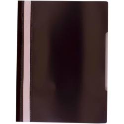 PVC folder without perforation black