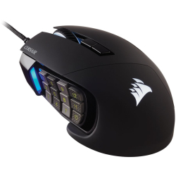 Геймърска мишка Corsair Corsair Scimitar RGB ELITE, черен