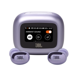 Безжични слушалки тапи JBL Live Buds 3, лилав