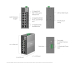 10-портов гигабитов комутатор TP-Link Omada IES210GPP, 2001210002602112 12 
