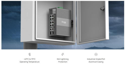 TP-Link Omada IES210GPP 10-Port Gigabit Switch, 2001210002602112 08 