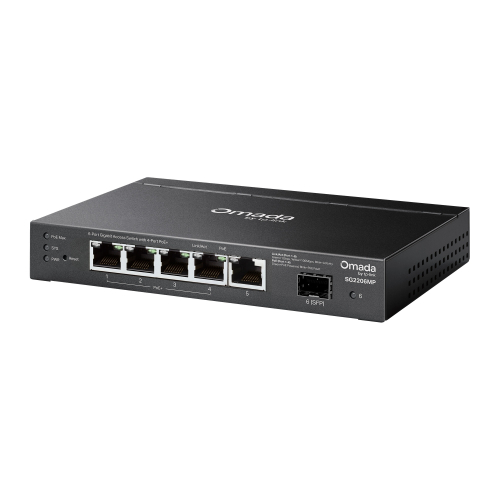 TP-Link SG2206MP_VZ Managed Switch - 6-Port L2 PoE+, 2001210002602402 03  — OK Office TP-Link SG2206MP_VZ Managed Switch - 6-Port L2 PoE+, 2001210002602402 03