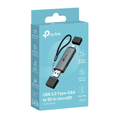 TP-Link UA430D USB 3.0 Type-C & A ->SD microSD card reader, 2001210002604963 08 