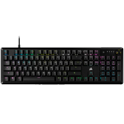 Геймърска клавиатура Corsair K70 CORE RGB, черен
