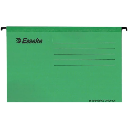 Папка картотека Esselte V-образна зелен, 1000000000001276