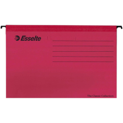Папка картотека Esselte V-образна червен