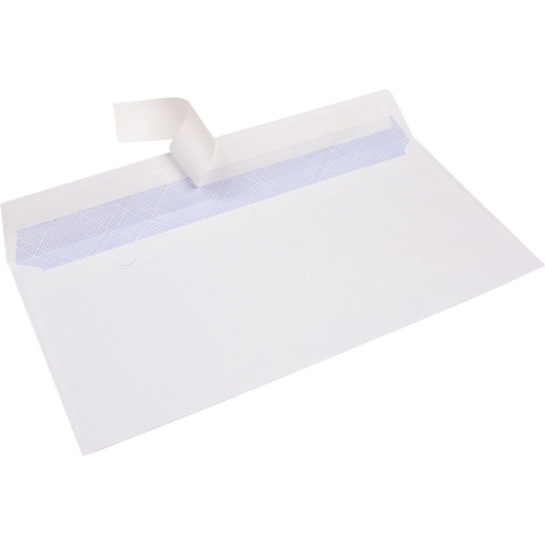 Envelope DL self-adh. white left window, 1000000000012902 02 