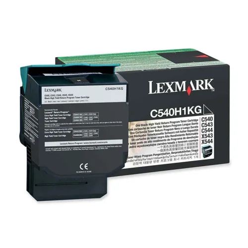 Тонер Lexmark C540H1KG C540 Bk орг 2.5k, 1000000000013794