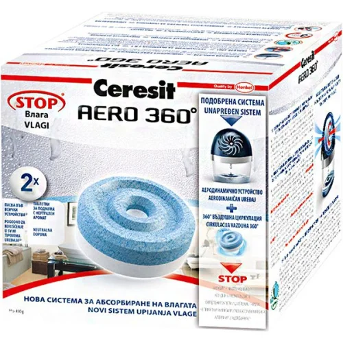 Таблетки Ceresit Aero Класик 450гр оп2, 1000000000013819