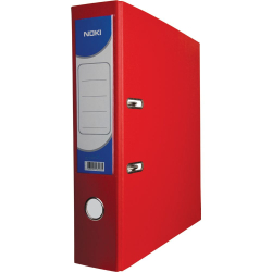 Класьор Noki PP A4 8см червен