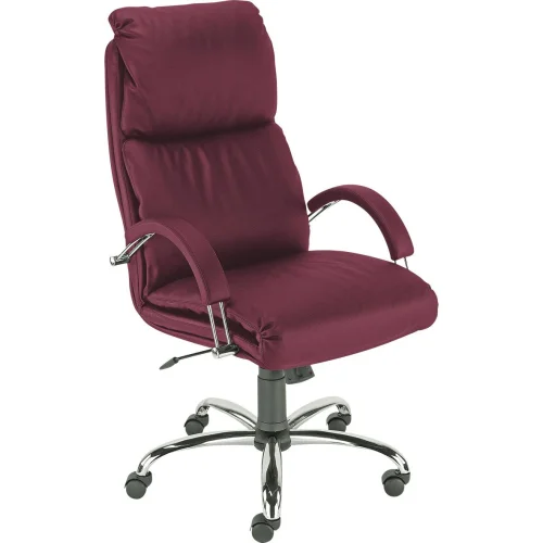 Chair Nadir eco leather V25 burgundy, 1000000000014078