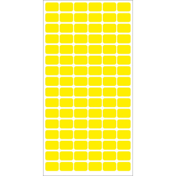 Самоз.етикет за цени 12/18 жълт 960 бр