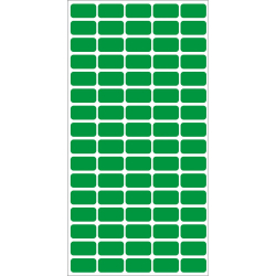 Самоз.етикет за цени 12/22 зелен 800 бр