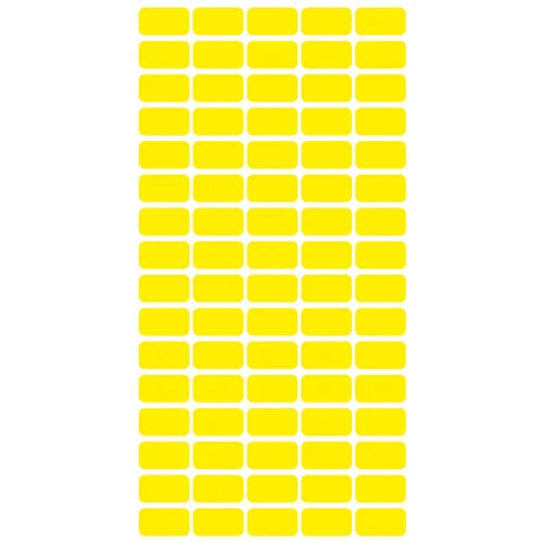 Etiquette for prices 12/22 yellow 800pc, 1000000000005516