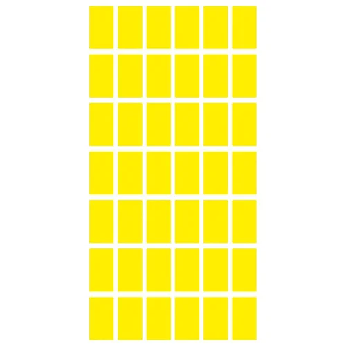 Etiquette for prices 17/30 yellow 420pc, 1000000000005511