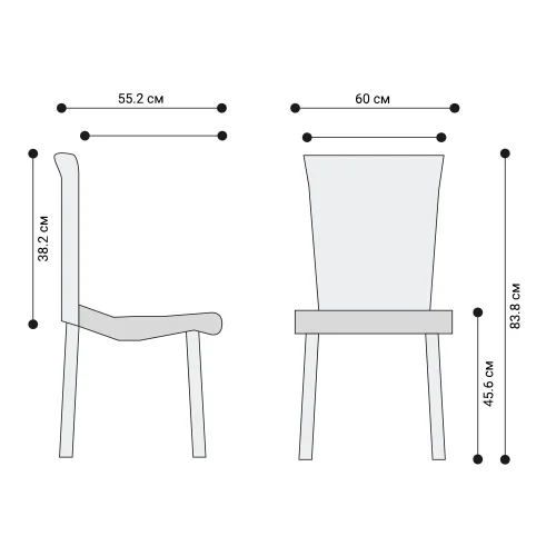 Chair Samba Net mesh / fabric black, 1000000000014500 03 