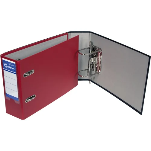 Lever arch file bank A5 red, 1000000000014846 03 