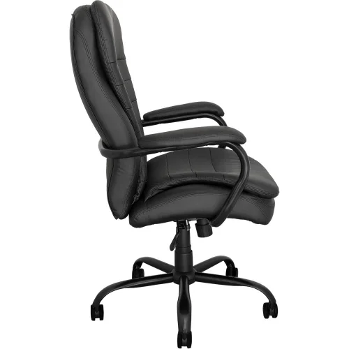 Chair Boss Heavy eco leather black, 1000000000014894 03 