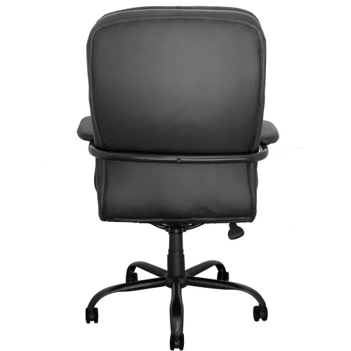 Chair Boss Heavy eco leather black, 1000000000014894 04 