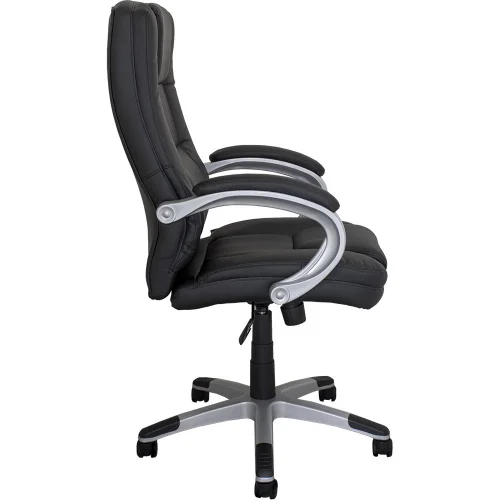 Chair Indiana eco leather black, 1000000000014899 03 