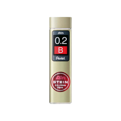 Графити Pentel Ain Stein B 0.2 мм оп.20