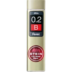 Графити Pentel Ain Stein B 0.2 мм оп.20