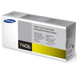 Тонер Samsung CLT-Y406S Yellow ориг 1k