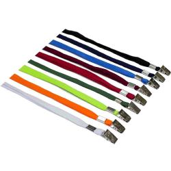 Badge lanyard textile orange