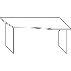 Бюро Monaco R 160/85/74 бук