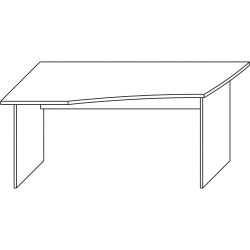 Monaco desk L 160/85/74 wenge