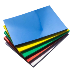 Binding cover front A4 150m blue 100 pcs