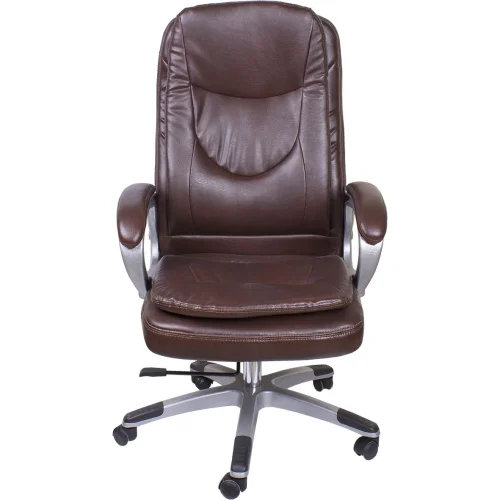 Chair Jen eco leather brown, 1000000000016214 02 