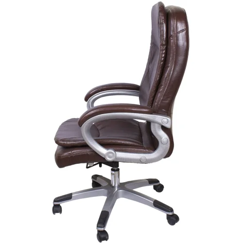 Chair Jen eco leather brown, 1000000000016214 03 