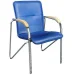 Chair Samba eco leather blue, 1000000000016294 03 