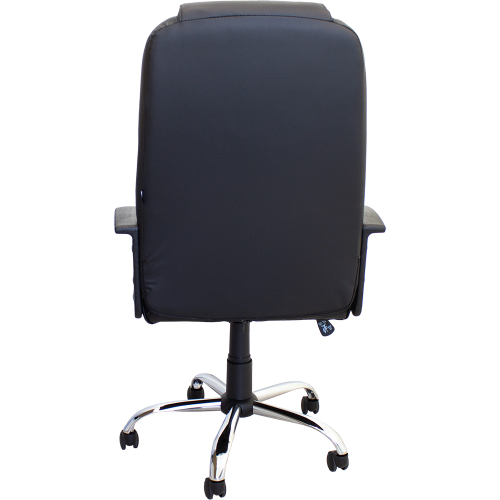 Chair Star steel eco leather black, 1000000000016693 04  — OK Office Chair Star steel eco leather black, 1000000000016693 04