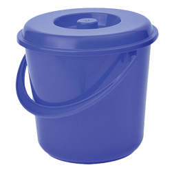 Bucket round with lid 5l