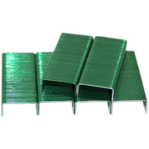 Staples for stapler Kangaro 24/6 green, 1000000000017497