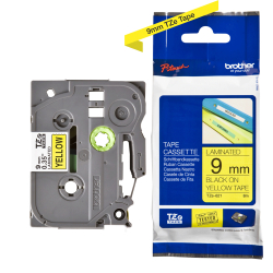Brother Lamin Tape TZE621 BK/Y 9/8 org