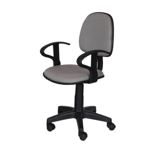 Chair Task Eco with arm fabric grey, 1000000000018101 03 