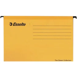 Папка картотека Esselte V-образна жълт