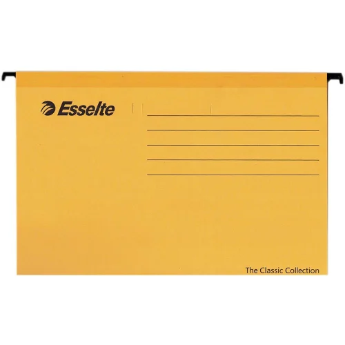 Папка картотека Esselte V-образна жълт, 1000000000001873