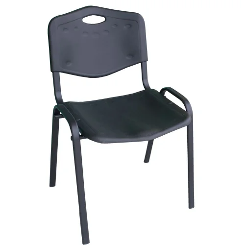 Chair Iso Plastic Black K02 black, 1000000000018995