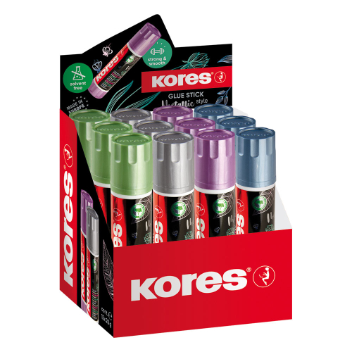 Сухо лепило Kores Metallic 20гр, 1000000000050206 02 