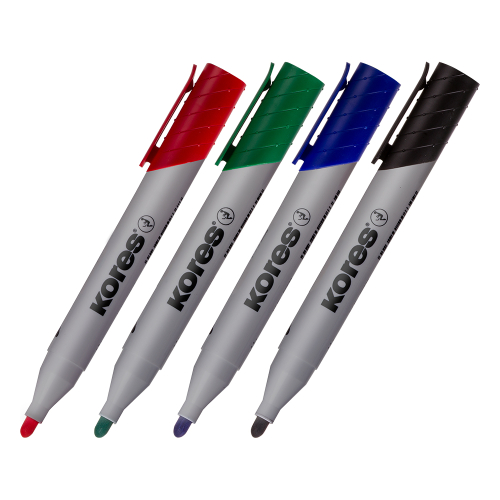 Kores XF1 Flipchart Marker round 4 color, 1000000000050307 02 