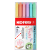Маркер четка Kores Pastel 6 броя, 1000000000050309 04 