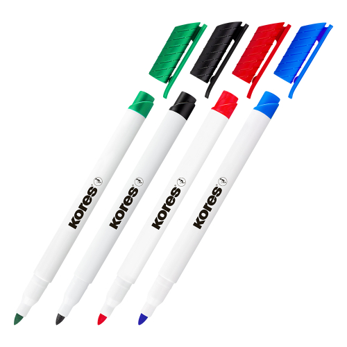 Kores Pen W1 Whiteboard Marker round 4cl, 1000000000050295 02 