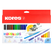 Флумастери Kores Korellos Fine 24 цвята, 1000000000050263 04 
