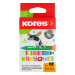 Kores Wax pastels 10mm 12col triangular, 1000000000050266 02 