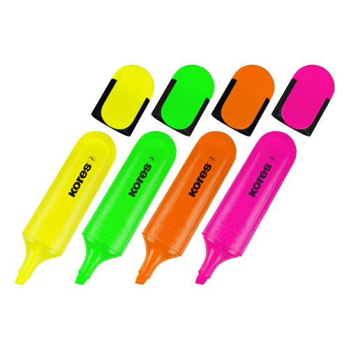 Текст маркер Kores 4 цвята, 1000000000050290 02 